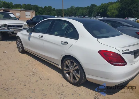 2016 Mercedes-Benz C 300 Luxury/Sport from USA, damaged, VIN 55SWF4JB8GU169323